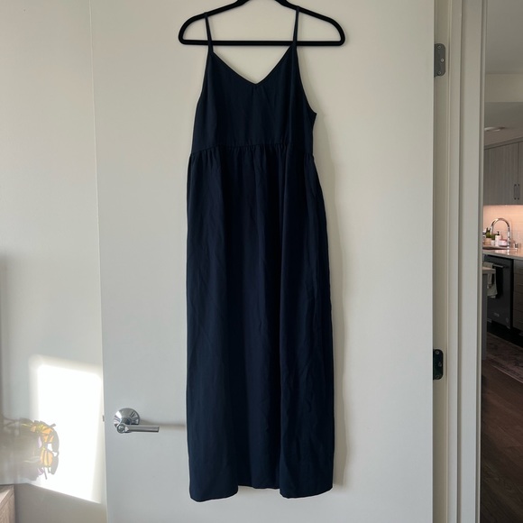 Cozy Earth Women's Sunset Gathered Dress New With Tags- Shade Eclipse- M - Picture 4 of 15